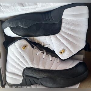 Jordan 12 Retro (PS) Black Taxi Varsity